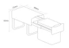 Caple Side Mounted 19L Pull Out Bin