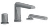 Riobel Parabola Bath Shower Mixer Tap - Chrome