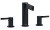 Riobel Paradox Three Hole Basin Mixer Tap - Black