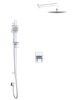 Riobel Paradox 323 Shower Kit - Chrome