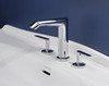 Riobel Venty Three Hole Basin Mixer Tap - Chrome