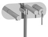 Riobel GS Wall Mounted Bath Shower Mixer Tap - Chrome