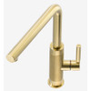 Franke Tessuto L-Spout Side Lever Kitchen Tap - Brushed Gold