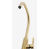Franke Tessuto J Pull Out Spout Kitchen Tap - Brushed Gold