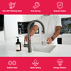 Quooker Flex Pull Out Boiling Water Gunmetal Tap with Tank