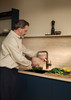 Quooker Flex Square Pull Out Boiling Water Gunmetal Tap with Tank