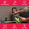 Quooker Fusion Square Boiling Water Gunmetal Tap with Tank