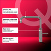 Quooker Fusion Square Boiling Water Gunmetal Tap with Tank