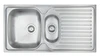 Lamboro 1.5 Bowl Stainless Steel Inset Kitchen Sink with Drainer