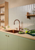 Quooker Flex Pull Out Boiling Water Rose Copper Tap with Tank