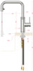 Quooker Flex Square Pull Out Boiling Patinated Brass Tap with Tank