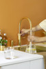 Quooker Fusion Round Boiling Water Gold Tap with Tank