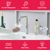 Quooker Classic Fusion Square Boiling Water Chrome Tap with Tank