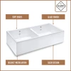 Shaws Shaker 900 Ceramic Kitchen Sink
