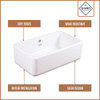 Shaws Butler 800 Ceramic Kitchen Sink