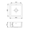 Shaws Classic Square Ceramic Kitchen Sink