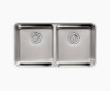 Kohler Icerock Double Bowl Equal Kitchen Sink