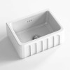 Chambord Louis I White Ceramic Kitchen Sink