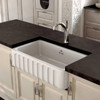 Chambord Louis II White Ceramic Kitchen Sink