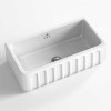 Chambord Louis II White Ceramic Kitchen Sink