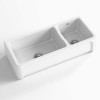Chambord Henri III White Ceramic Kitchen Sink