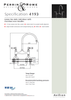 Perrin and Rowe Ionian 4193 Deck Mounted Tap, Lever Handles