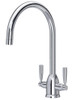 Perrin & Rowe Oberon C Spout 4861 Kitchen Tap - Chrome