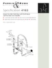 Perrin & Rowe Ionian 4183 Wall Mounted Kitchen Tap - Chrome