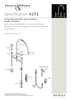 Perrin & Rowe Io 4272 (with Rinse) Kitchen Tap - Chrome