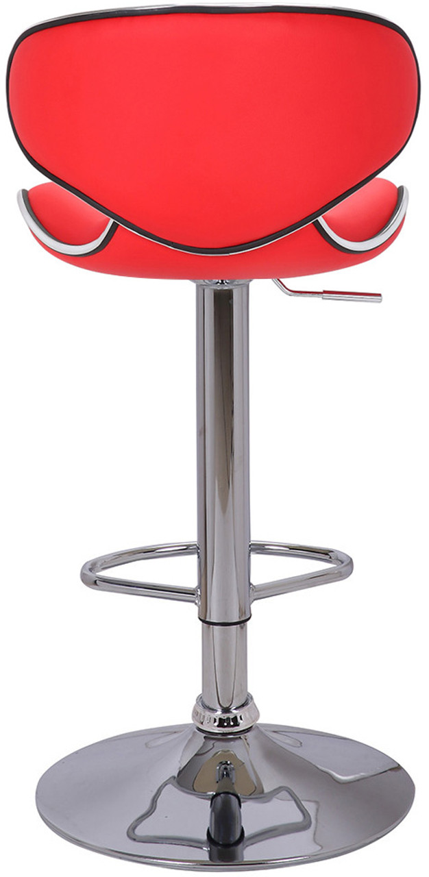 Carcaso Kitchen Bar Stool Red Breakfast Bar Stools