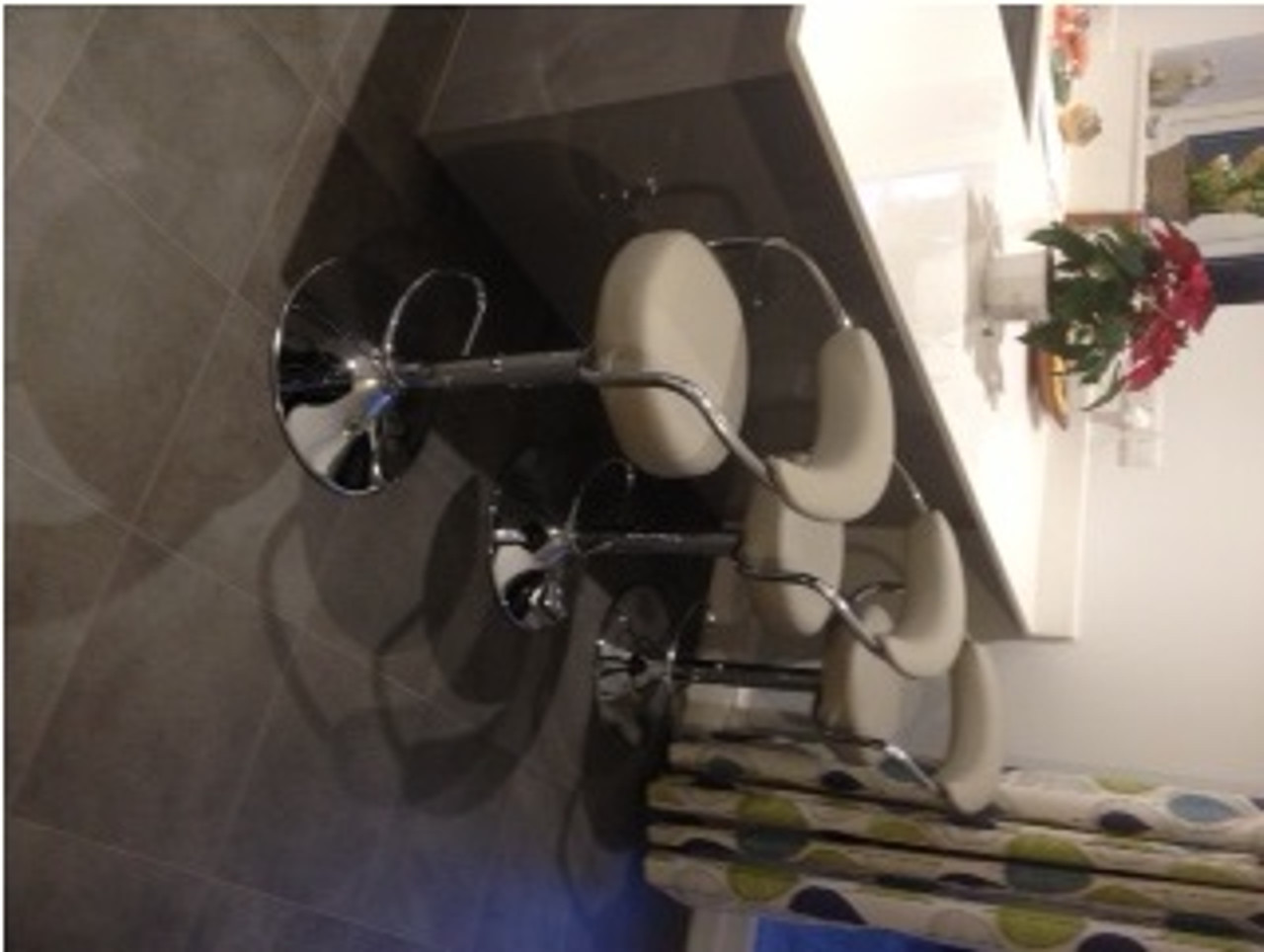 Zenith Grey Bar Stool Breakfast Bar Stool Black Bar Stool