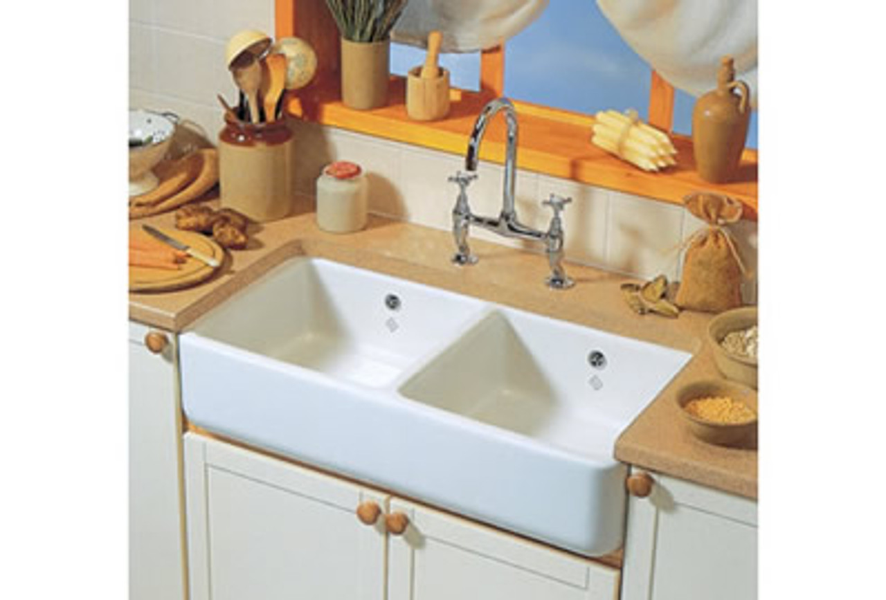Shaws Double 1000 Kitchen Sink - Sinks