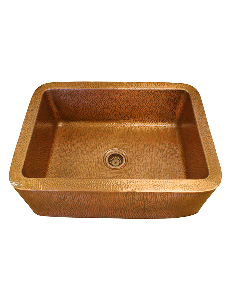 Eclectica Etienne Copper Kitchen Sink Sinks
