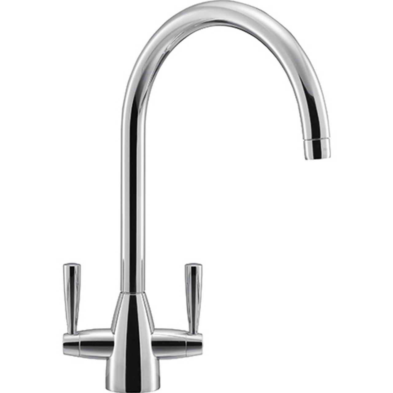 The Franke Eiger Chrome Silk Steel Kitchen Tap is durable, functional