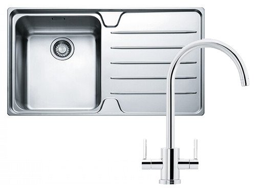 Franke Laser Lsx611 Kitchen Sink With Krios J Tap Pack