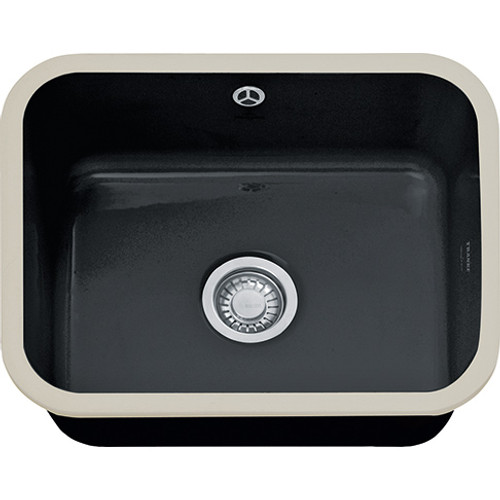 Franke Vbk110 50 Ceramic Black Kitchen Sink