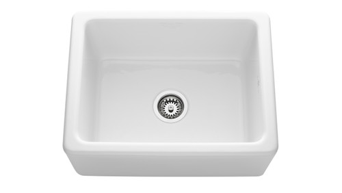 Chambord Philippe I White Ceramic Kitchen Sink