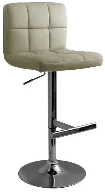 Allegro Brushed Bar Stool Grey Allegro Brushed Bar Stool Grey