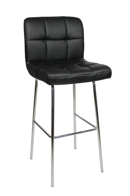 Allegro Fixed Height Bar Stools Black Allegro Fixed Height Bar Stools Black
