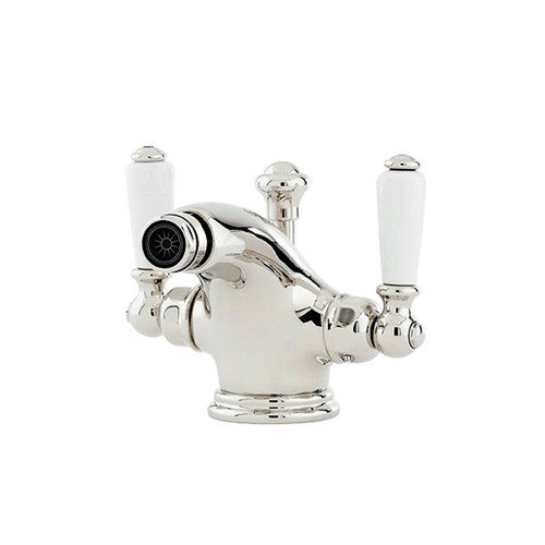 Perrin & Rowe 3685 Monobloc Bidet Mixer Tap, Lever Handles Perrin & Rowe 3685 Monobloc Bidet Mixer Tap, Lever Handles