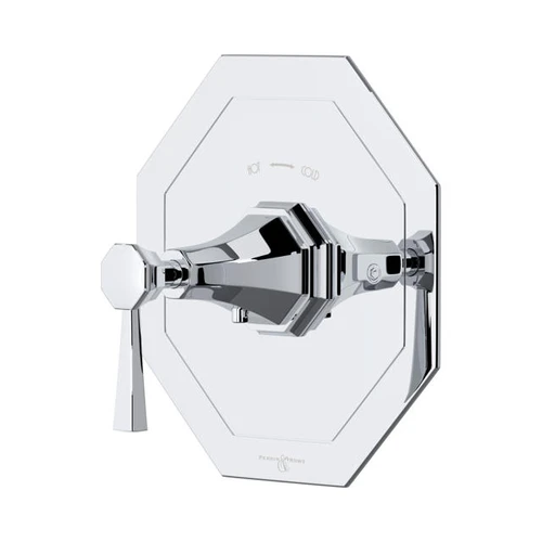 Perrin & Rowe 5157 Concealed Thermostatic Shower Valve without Flow Control, Lever Handles - Chrome