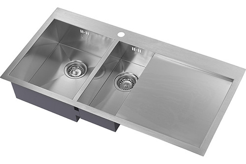 1810 Zenduo 6 I-F BBL One + Half Bowl Kitchen Sink with Drainer