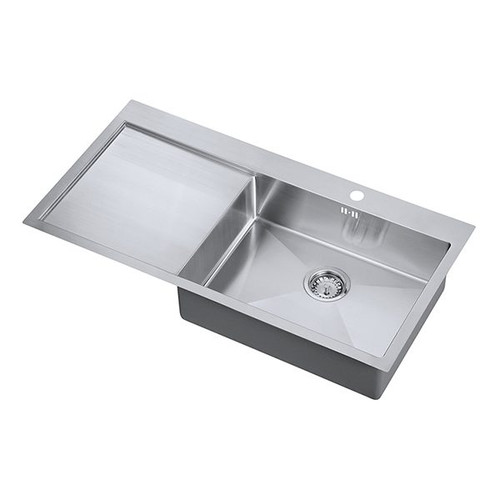 1810 Zenuno15 55 I-F BBR Single Bowl Kitchen Sink With Drainer