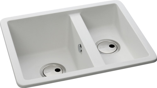 Abode Matrix SQ GR15 1.5 Bowl in White Granite Sink