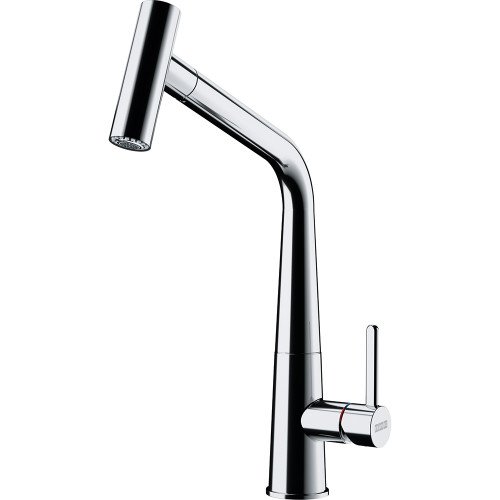 Franke Kitchen Sink Tap With Pull-Out Spout Made Of Granite Prince II Nutty 115 0470 663