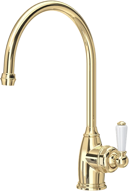 Perrin & Rowe Parthian 4341 Kitchen Tap - Polished Brass