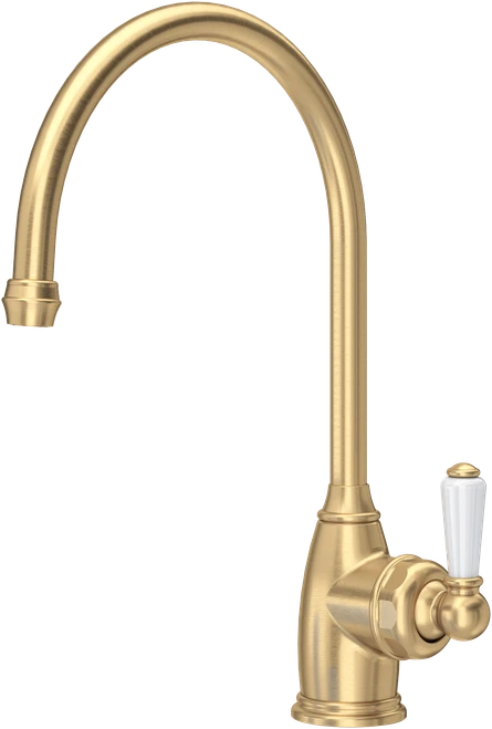 Perrin & Rowe Parthian 4341 Kitchen Tap - Satin Brass