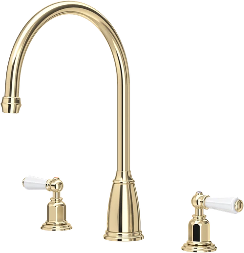 Perrin & Rowe Athenian 4371 Kitchen Tap - Gold