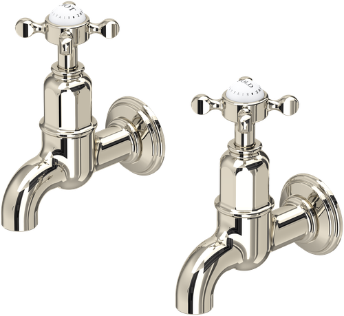 Perrin & Rowe Mayan 4328 (Wall Mounted) Kitchen Tap - Nickel