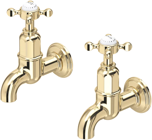 Perrin & Rowe Mayan 4328 (Wall Mounted) Kitchen Tap - Gold
